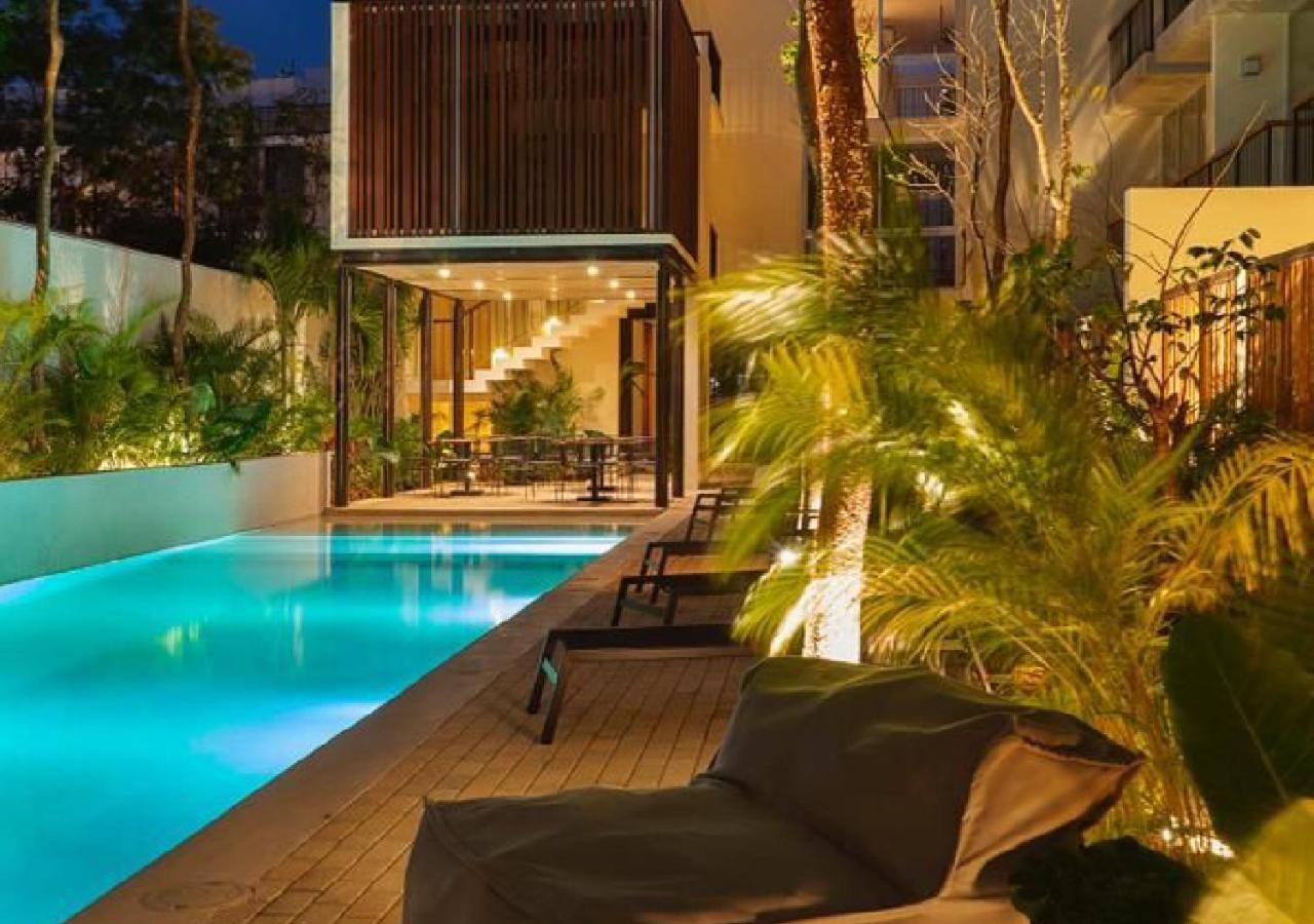 Luxury And Family Condo In La Veleta Tulum Ngoại thất bức ảnh